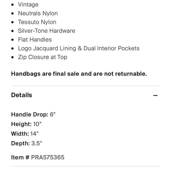 Prada | Tessuto Army Tan Sport Tote Bag Purse with Authentication Card & Key - Picture 14 of 16